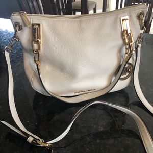 Michael Kors White Bag tote with crossbody handle